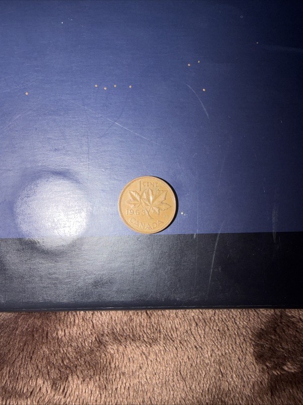 Extremely Rare 1970 Canadian Penny Of Queen Elizabeth 1