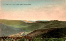DEERFIELD VALLEY, THE OUTLOOK, MOHAWK TRAIL, MOHAW Postcard