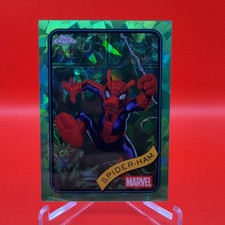 2025 Topps Chrome Marvel Sapphire Spider-Ham #142 Green Refractor /99