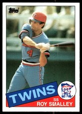 Roy Smalley 1985 Topps Traded #108T Twins MLB READ FREE SHIPPING AutographDen
