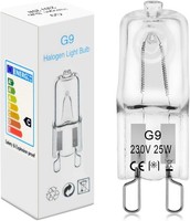 G9 Halogen Stiftsockellampe 25W 230V Halogenlampe GlüHbirnen Backofenlampe 4Er