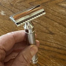 Vintage M hle / Mohle Traditional Double Edge Safety Razor Closed Comb