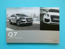 Brochure / Catalogue / Booklet - Audi Q7 and Q7 V12 TDI Quattro - 10/10