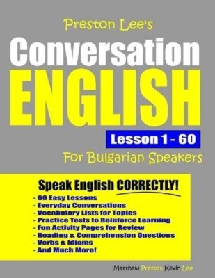 Matthew Preston Preston Lee's Conversation English For Bulgarian S (Taschenbuch)