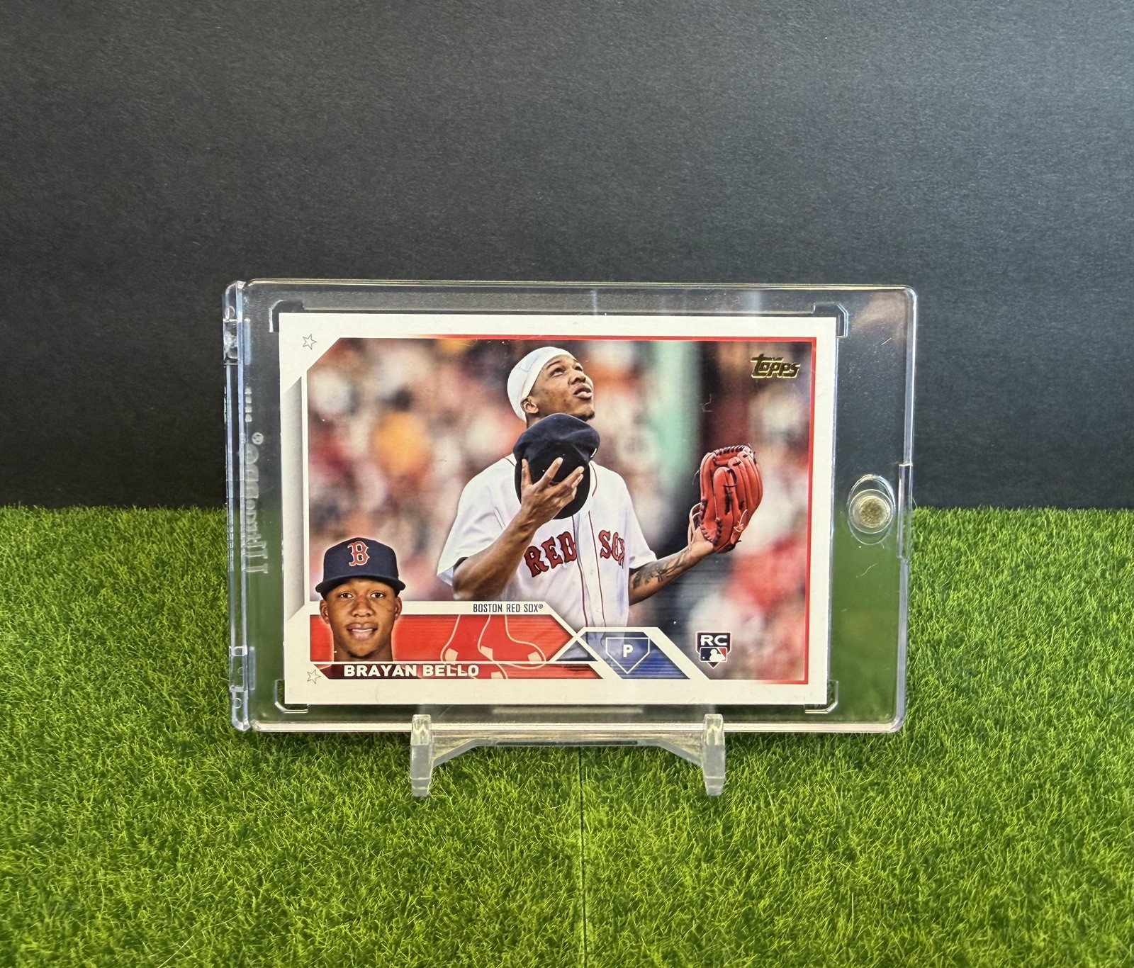 2023 Topps #185 Brayan Bello Rookie Card Golden Mirror SSP Boston Red Sox