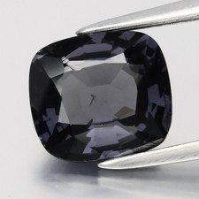 💎 Coussin 2,60 ct 8,5 x 7,8 mm VS Spinelle violet naturel - Pierre précieuse Birmanie