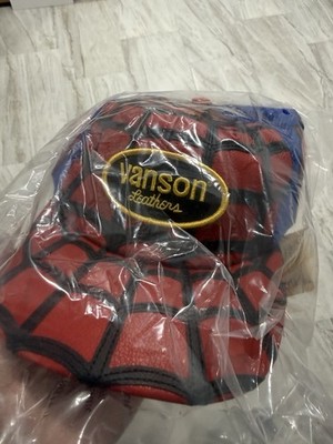 Supreme Vanson Leathers Spider-Man Mesh Back 6 Panel