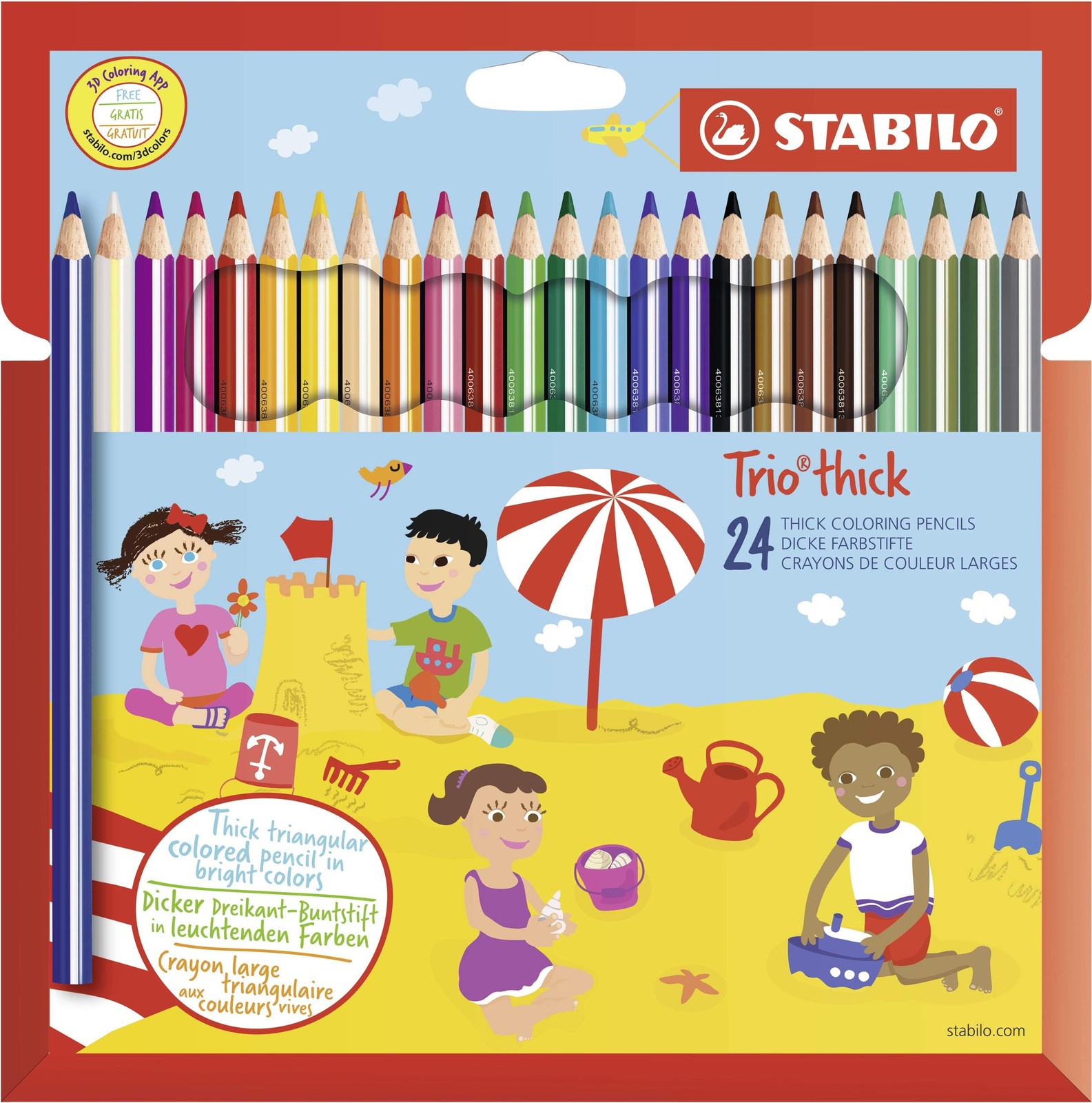 - STABILO Trio thick - 24 5990₽