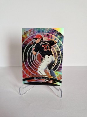 2025 PANINI SELECT MLB - TRAVIS BAZZANA GUARDIANS COLOR WHEEL CASE HIT SSP