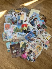Job Lot Vintage Greetings Cards 60&rsquo;s & 70&rsquo;s Birthday Xmas Easter 1st & 21st