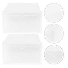 3 Pcs Schuh Organisierer Für Schrank Schuhkartons Stapelbar Kleiderschrank Den