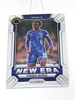 2025 Panini Prizm Club World Cup Tyrique George RC #5 New Era Chelsea FC Rookie