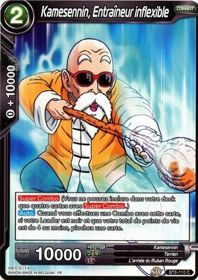 DBS BT6-110 C Master Roshi, Strict Instructor BT6-110 DBS Karte
