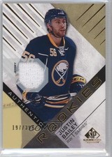 2016 SP Game Used Authentic Rookies Gold Material 197/399 Justin Bailey #105 0c3