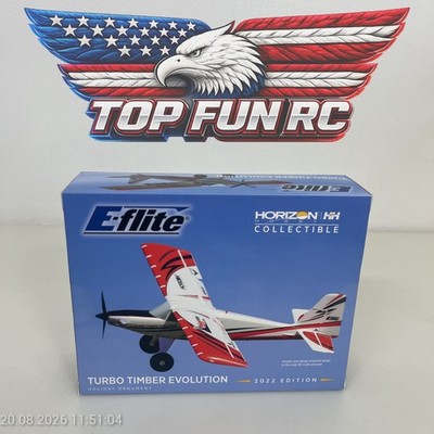E-Flite 2022 Holiday Ornament Turbo Timber Evolution (HHD220RNAIR)  !!