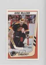 1989-90 Panini Album Stickers Kirk McLean #155 b8c