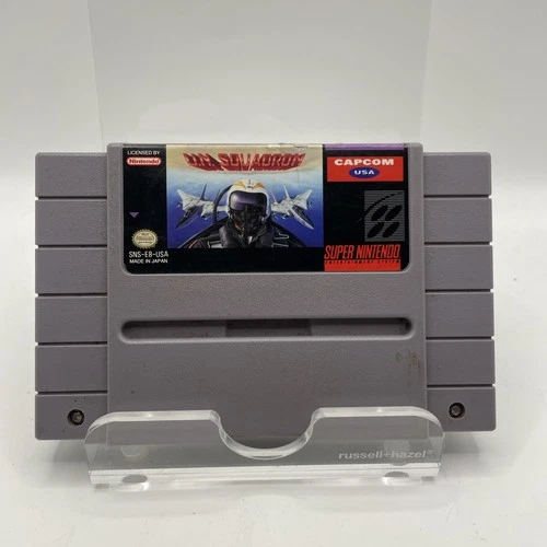 U.N. Squadron - SNES Super Nintendo Authentic Tested Free Shipping!
