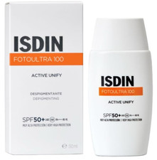 ISDIN Fotoultra 100 - Active Unify - SPF 50 - Facial Sunscreen