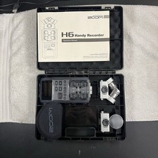 Zoom H6 Handy Recorder w/ XYH-6 & MSH-6 Mic C...