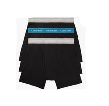 Calvin Klein Underwear BOXER Briefs 100 Cotton 3 Pack Classic Men S-2XL NEW Gift
