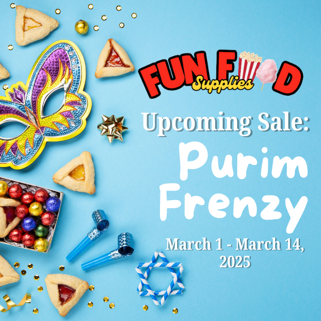 Upcoming Sale, Purim Frenzy!
