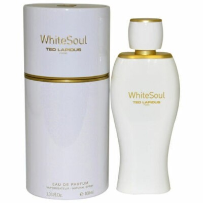 White Soul by Ted Lapidus Eau De Parfum Spray 3.4 oz-100 ml  for Women Sealed.