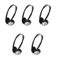 5 Panasonic Rp-ht21 Headphones Lightweight Headphones With Xbs 5 Panasonic Rp-ht21 Headphones Lightweight Headphones With Xbs