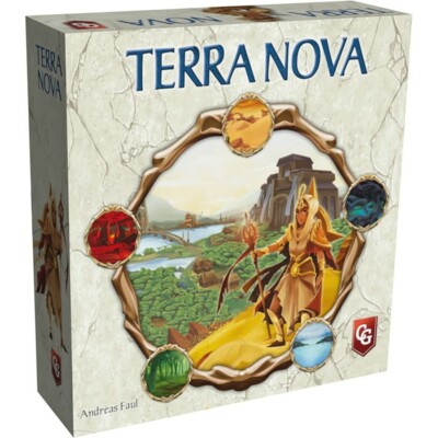 Terra Nova - Vereinfachte Version von Terra Mystica Brettspiel, Capstone Games, Age