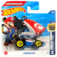 Hot Wheels Mario Kart Standard Kart Hw Screen Time 3/10 2025 30/250 Modellauto