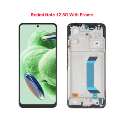 Écran LCD Complet Pour Xiaomi Redmi Note 12 4G/5G & POCO X5 - Marque KOMI - Neuf - Origine Chine