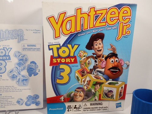 Yahtzee Jr Toy Story 3 Game (2009, Hasbro) Complete - Picture 2 of 8