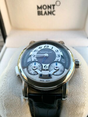 Montblanc Nicolas Rieussec Chronograph GMT Automatic Leather 43mm 106595