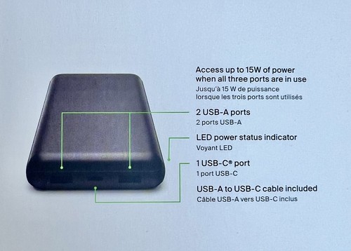 Belkin Boost Charge Power Bank 20000mAh, fast charging for phones and tablets - Picture 6 of 6