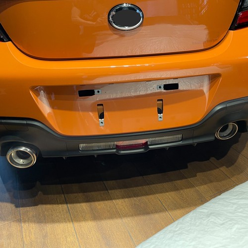 2xStainless Steel Tail Exhaust Tip Extension Tube for Toyota GR86 Subaru BRZ ZD8 - Bild 1 von 11