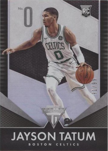 JAYSON TATUM 2017-18 PANINI REVOLUTION ROOKIE RC PSA 10 LOW POP