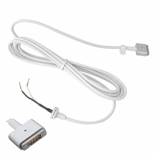 DC Power MagSafe2 Cable Repair Mend Cord T-Tip For Aple Macbook Air 45W 60W 85W