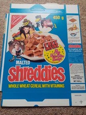 Nabisco Shreddies Cereal Packet Pop Video Star Badge.