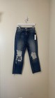 L’AGENCE Adele High-Rise Cropped Stovepipe Jeans Newberry Wash Womens Size 27