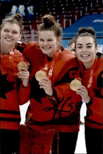 Kristen Campbell Signed 4x6 Photo Women's Hockey Team Canada / PWHL Vancouver #2