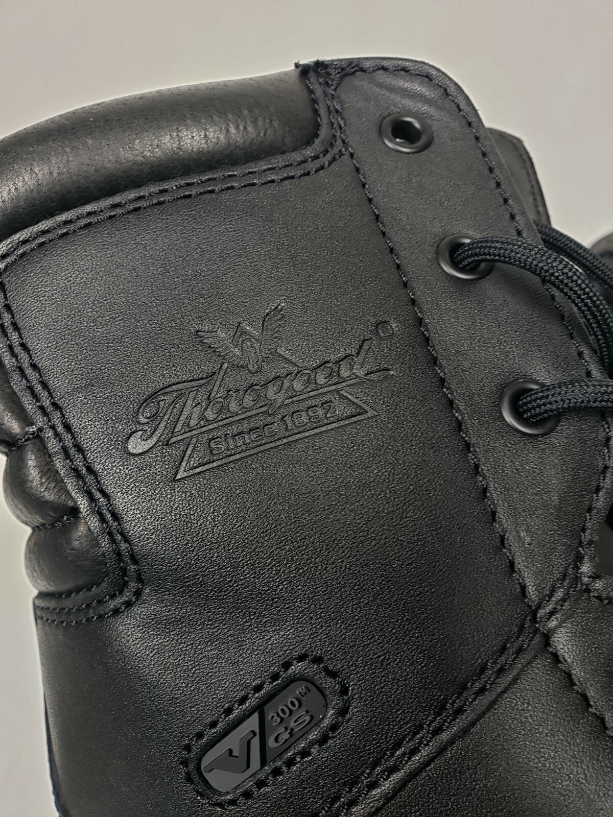 Thorogood Men's Side Zip Jump Boot GenFlex Black US Size 10.5 M