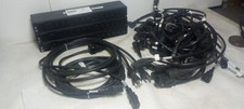 Three Dell AP6021 PDU's P/N 1T891 w/ All 42 Cables 3 220vac 39 120vac