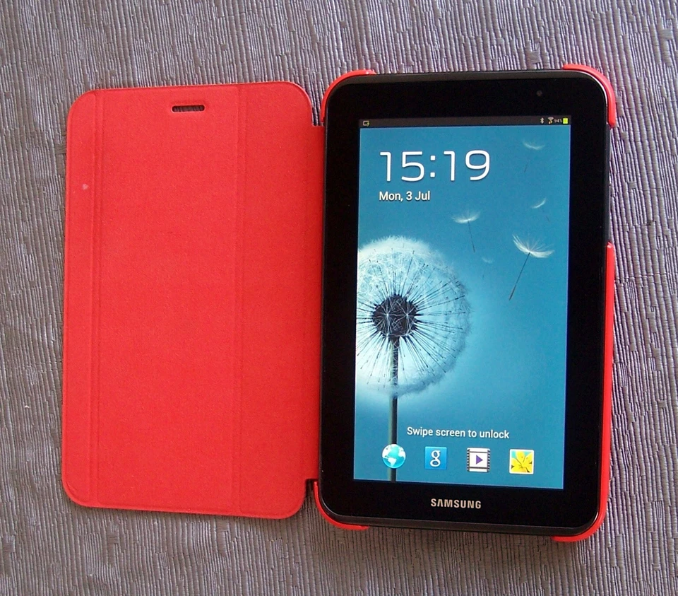 Samsung Galaxy Tab 2 GT-P3110 8GB/32GB 7" WiFi Titan Silver Tablet TOP CONDITION - Image 2 of 4