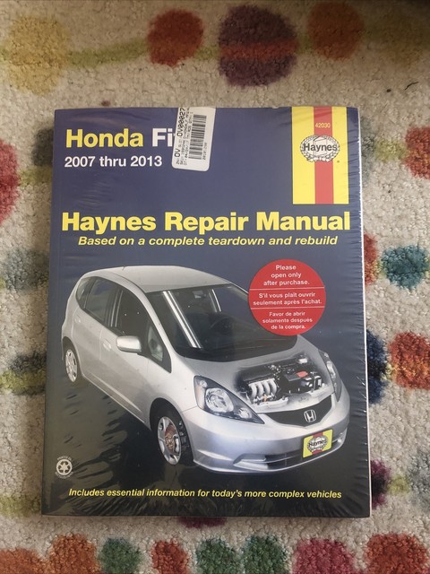 Manual honda fit