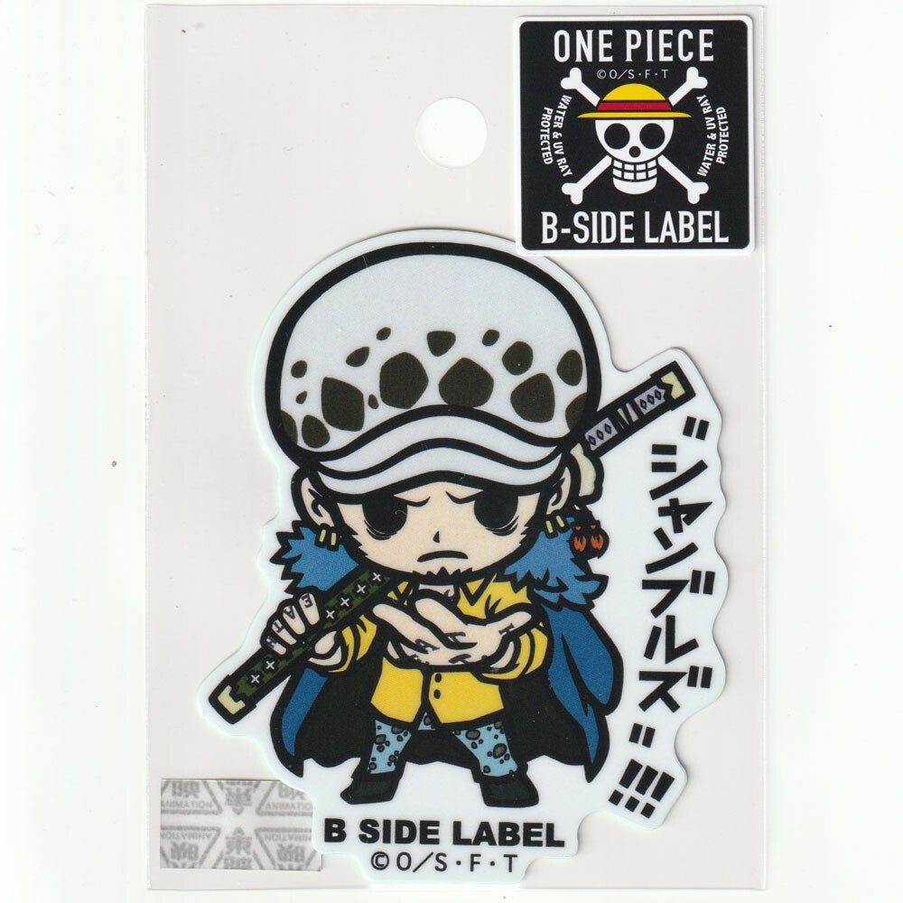 ONE PIECE x B-Side Label Sticker Law Waterproof Japanese Anime F/S