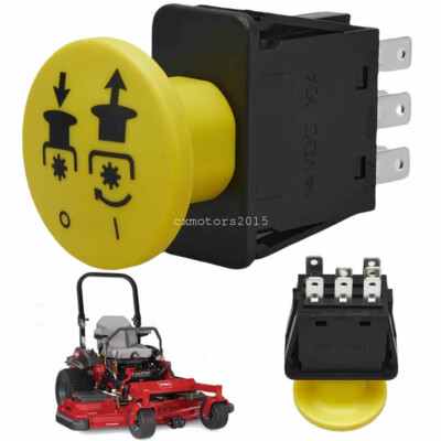 7 Terminals Clutch PTO SwitchFor To-ro Z Master 5000 Z5000 Zero Turn Lawn Mower