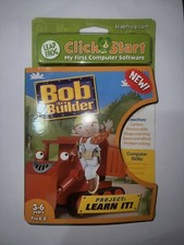 Leap Frog Click Start Bob The Builder Project Learn it. NEW 3-6 Years