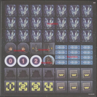 GF9 Aliens Another Glorious Day In The Corps - Marker Blips face hugger guns NEW