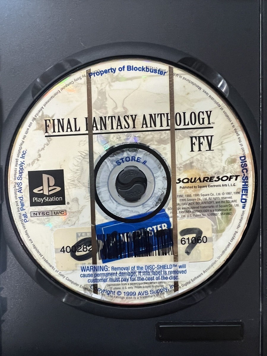 Final Fantasy Anthology / Final Fantasy IV 4 + V 5 PS1 (Gebraucht) in Welschenrohr für CHF 79