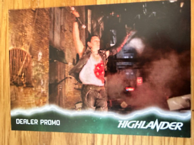 HIGHLANDER MOVIE EXPANSION SET: PROMO CARDS: DEALER PROMO: GG3 (GAZZAGAMES)