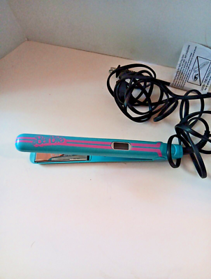CHI X Barbie 1” Titanium Hairstyling Iron Malibu Barbie Blue  display picture 1